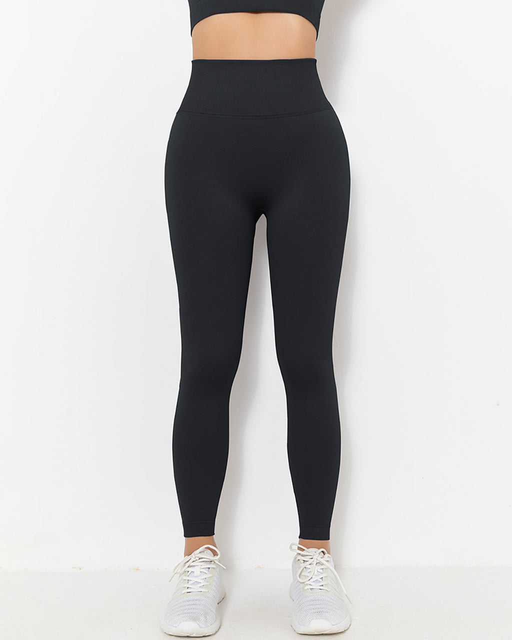 Lior Nahtlose Scrunch-Leggings - Schwarz