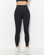 Lior Nahtlose Scrunch-Leggings - Schwarz