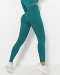 Lior Seamless Scrunch Leggings - Teal