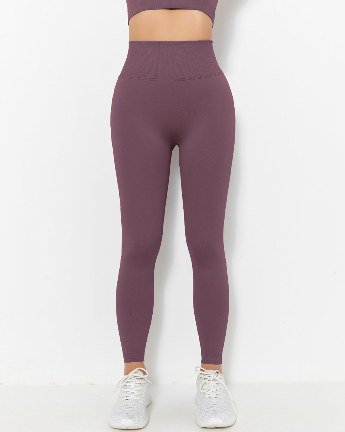 Lior Nahtlose Scrunch Leggings - Lila