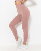Lior Nahtlose Scrunch-Leggings - Rosa