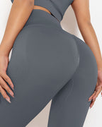 Lior Nahtlose Scrunch Leggings - Dunkelgrau