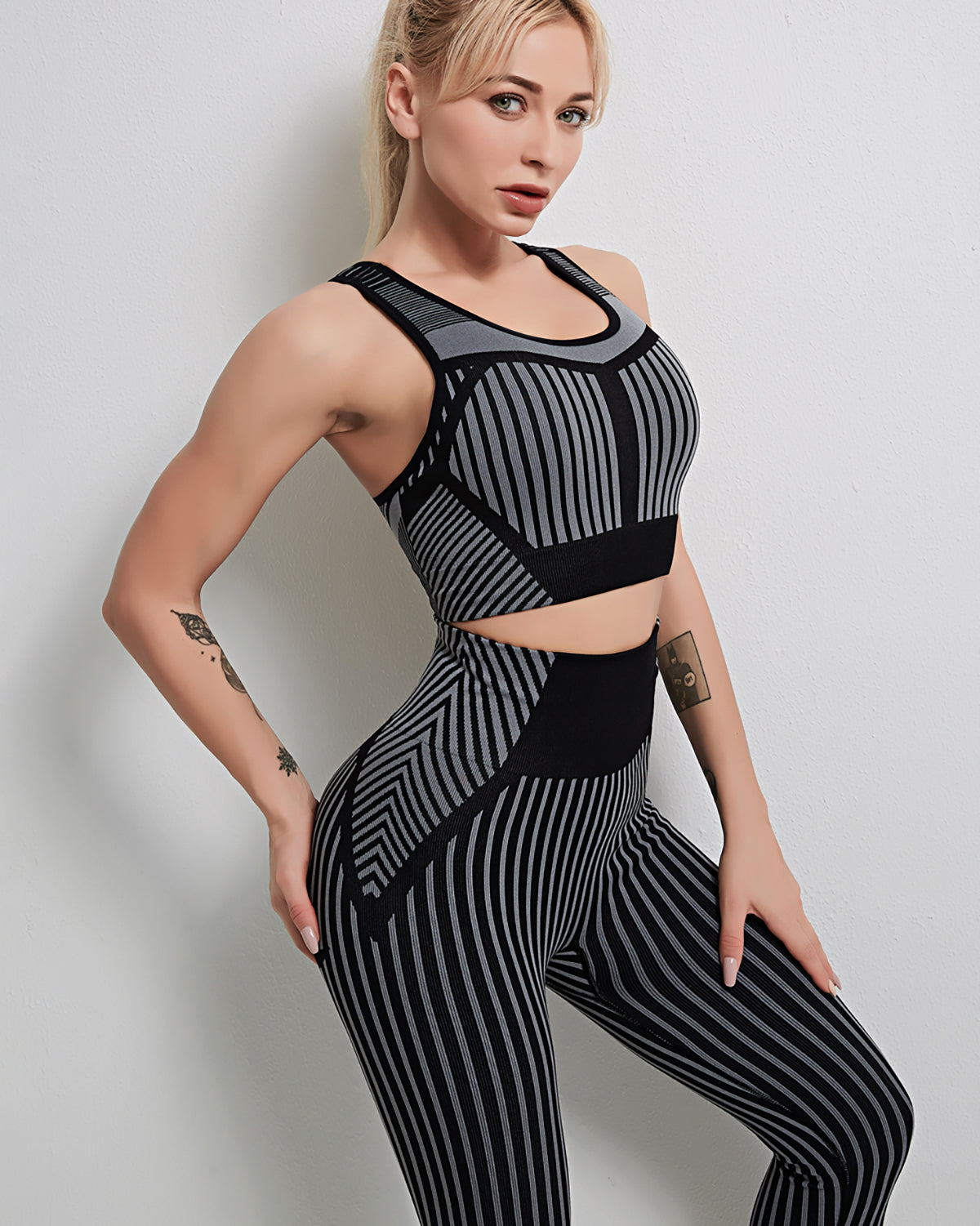 Morgen Seamless Leggings - Schwarz