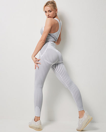 Leggings senza cuciture Morgen - Grigio