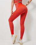 Morgen Seamless Leggings - Rot