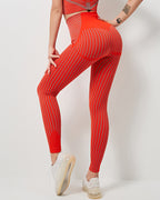 Morgen Seamless Leggings - Rot