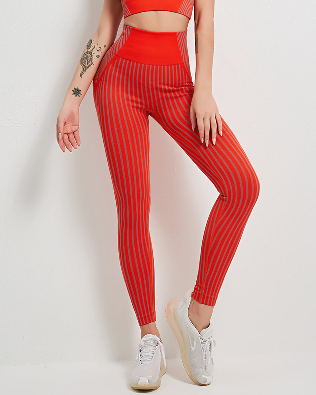 Morgen Seamless Leggings - Rot