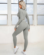 Naomi Nahtlose Leggings - Grau