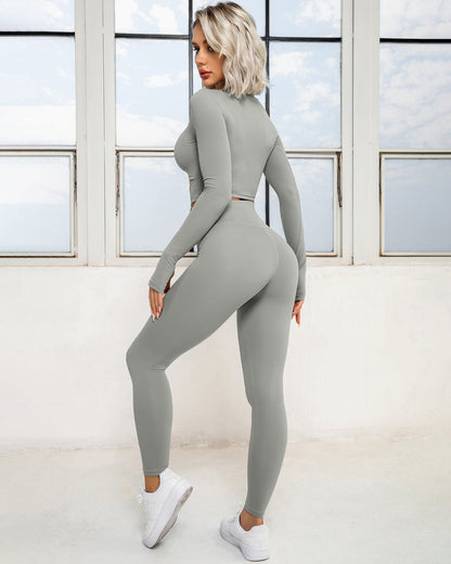Leggings senza cuciture Naomi - Grigio