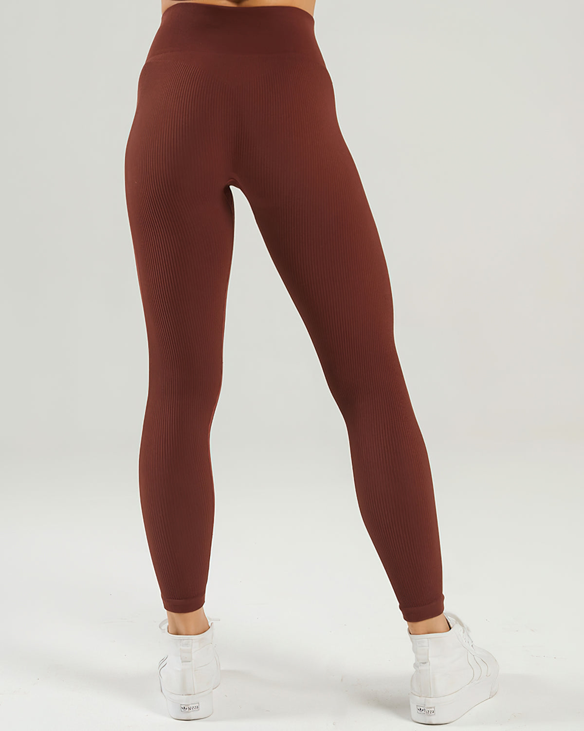 Nieve Ribbed Seamless Leggings - Buccaneer