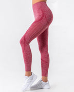 Leggings Nina Luxe Hollow - Rosso