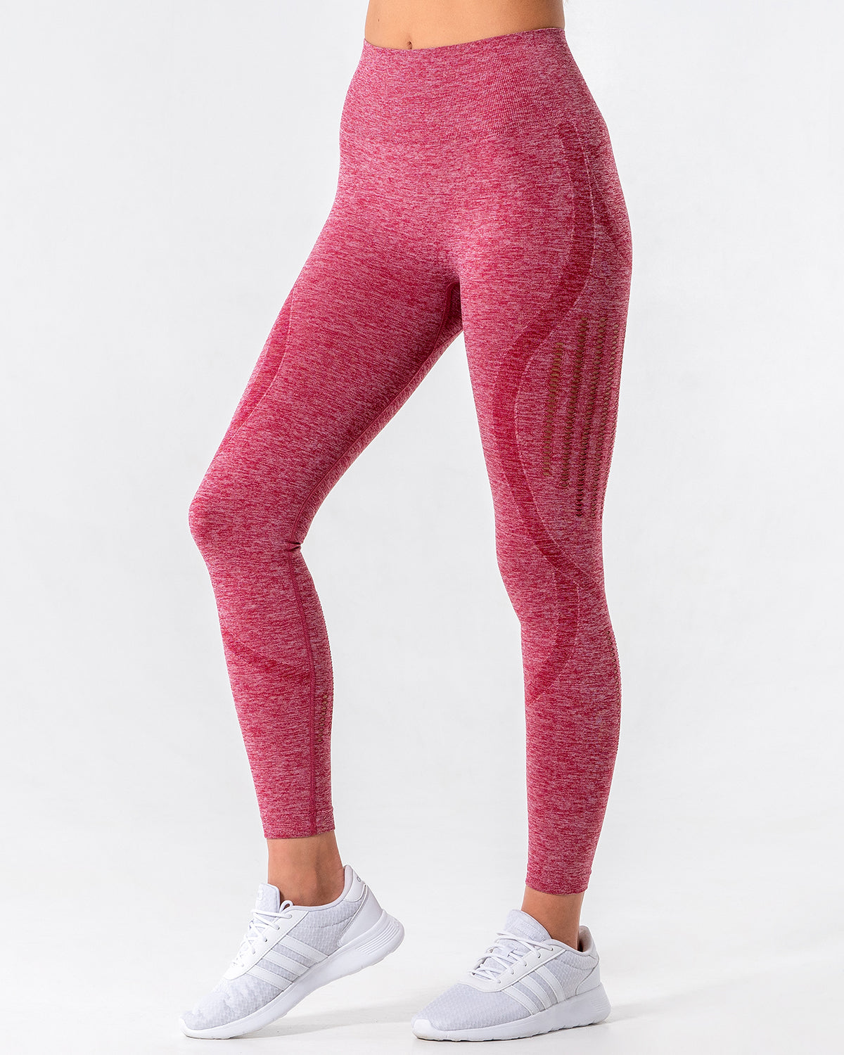 Leggings Nina Luxe Hollow - Rosso