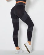Nahtlose Leggings Penelope - Schwarz