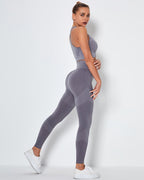 Penelope Seamless Leggings - Grau