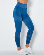 Nahtlose Leggings Penelope - Blau