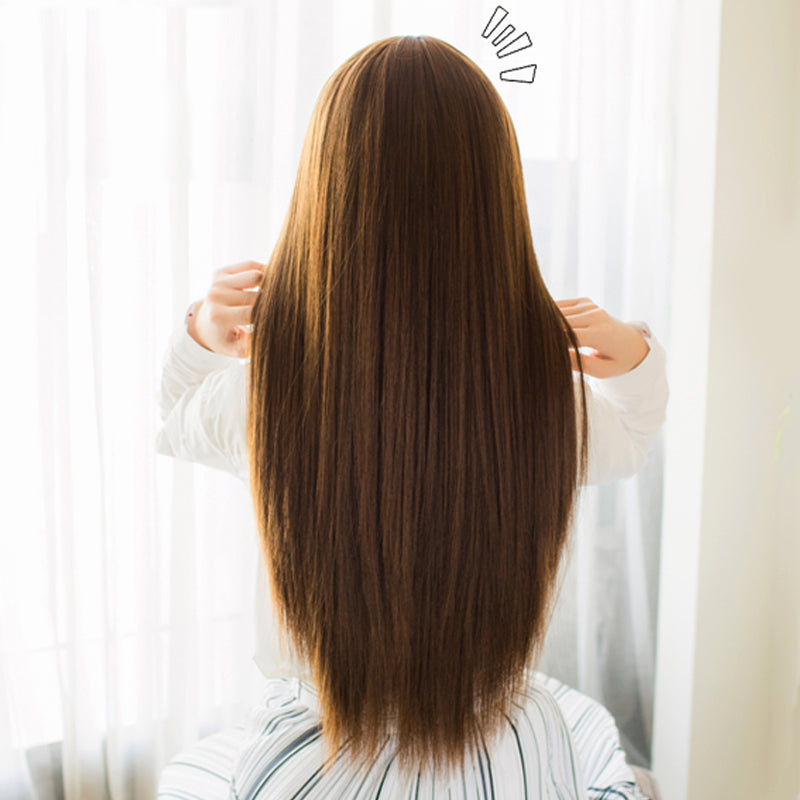 Natural Straight Halo Hair Extensions