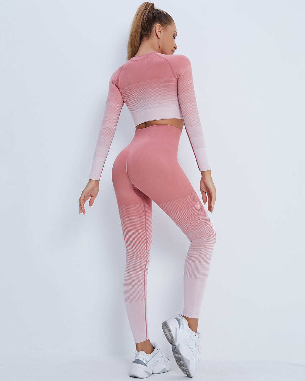 Qeuryn Nahtlose Leggings - Rosa