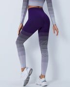 Qeuryn Nahtlose Leggings - Lila