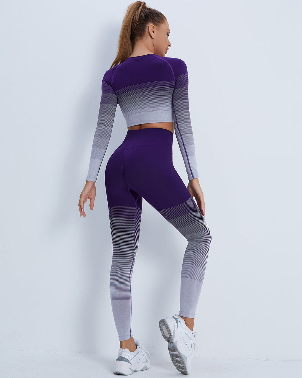 Qeuryn Nahtlose Leggings - Lila