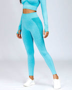 Serenity Seamless Leggings - Blau
