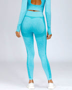 Serenity Seamless Leggings - Blau