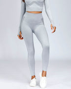 Serenity Nahtlose Leggings - Grau