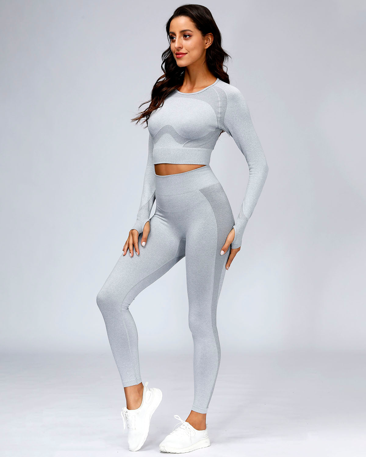 Serenity Seamless Leggings - Grey