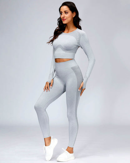 Serenity Seamless Leggings - Grey