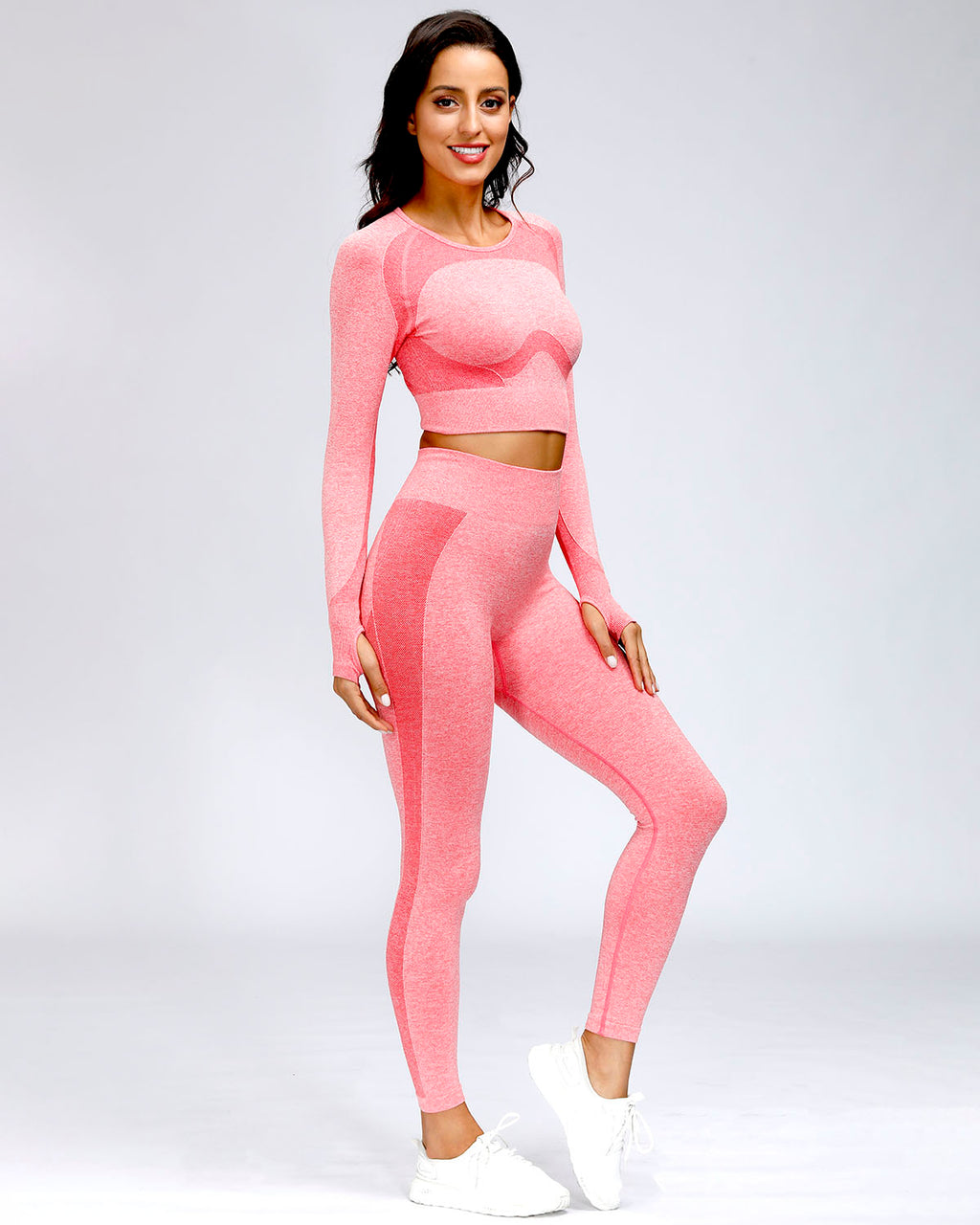 Serenity Nahtlose Leggings - Rosa