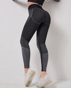Stealth Crew Seamless Leggings - Schwarz