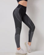 Stealth Crew Seamless Leggings - Schwarz