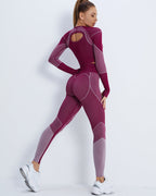 Stealth Crew Nahtlose Leggings - Lila