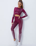 Stealth Crew Nahtlose Leggings - Lila
