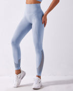Terra Seamless Leggings - Blau