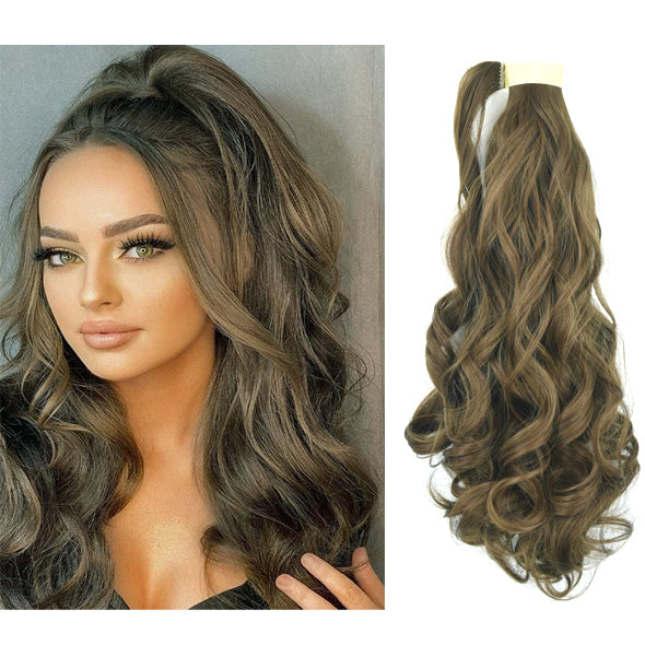 Süße Wave Dream Pferdeschwanzverlängerungen