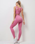 Leggings senza cuciture Tribeca - Rosa