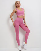 Leggings senza cuciture Tribeca - Rosa