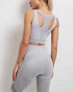Tribeca Nahtlose Leggings - Grau