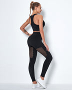 Vitality Seamless Leggings - Schwarz