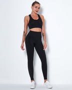 Vitality Seamless Leggings - Schwarz