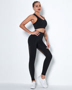 Vitality Seamless Leggings - Schwarz