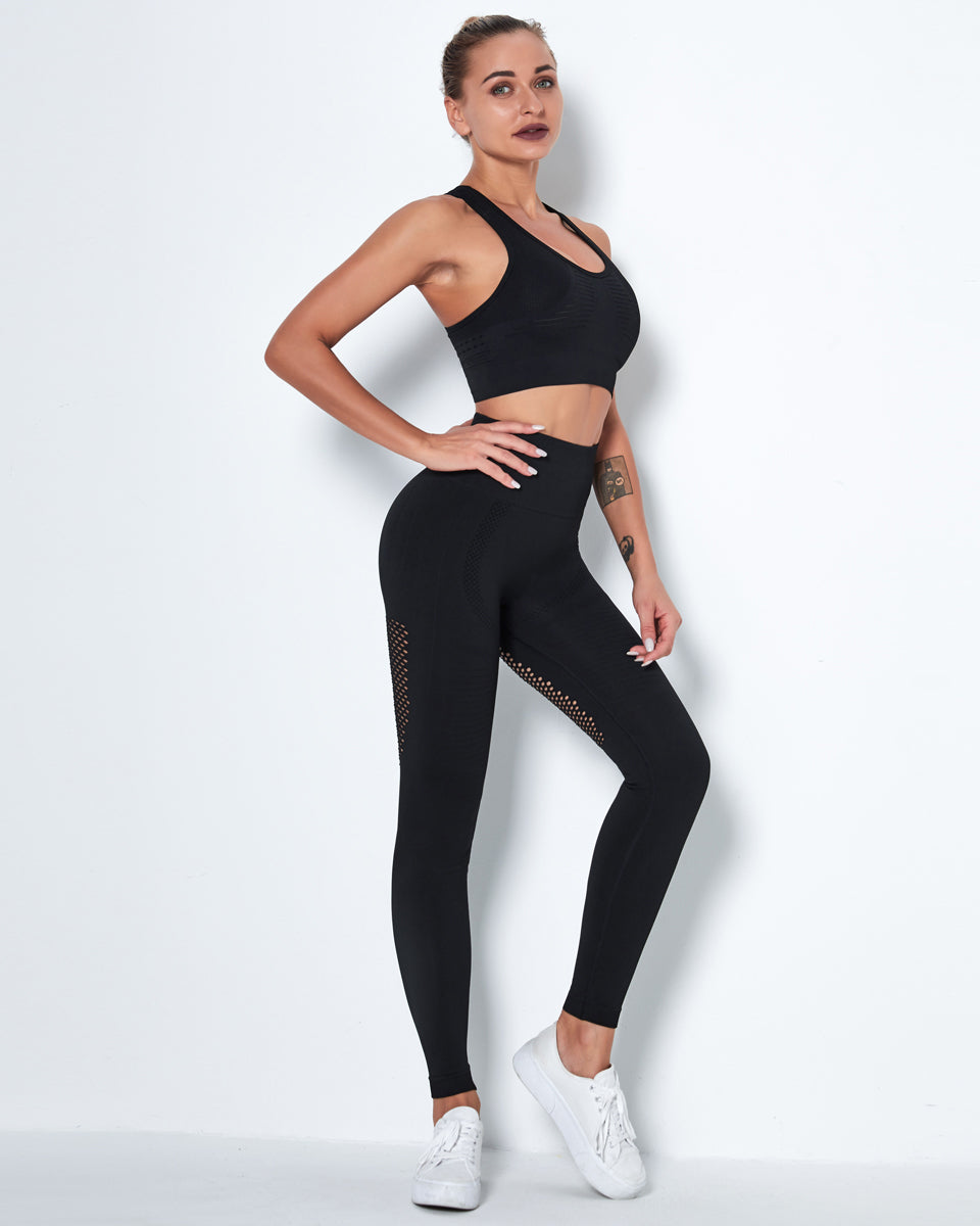 Vitality Seamless Leggings - Schwarz