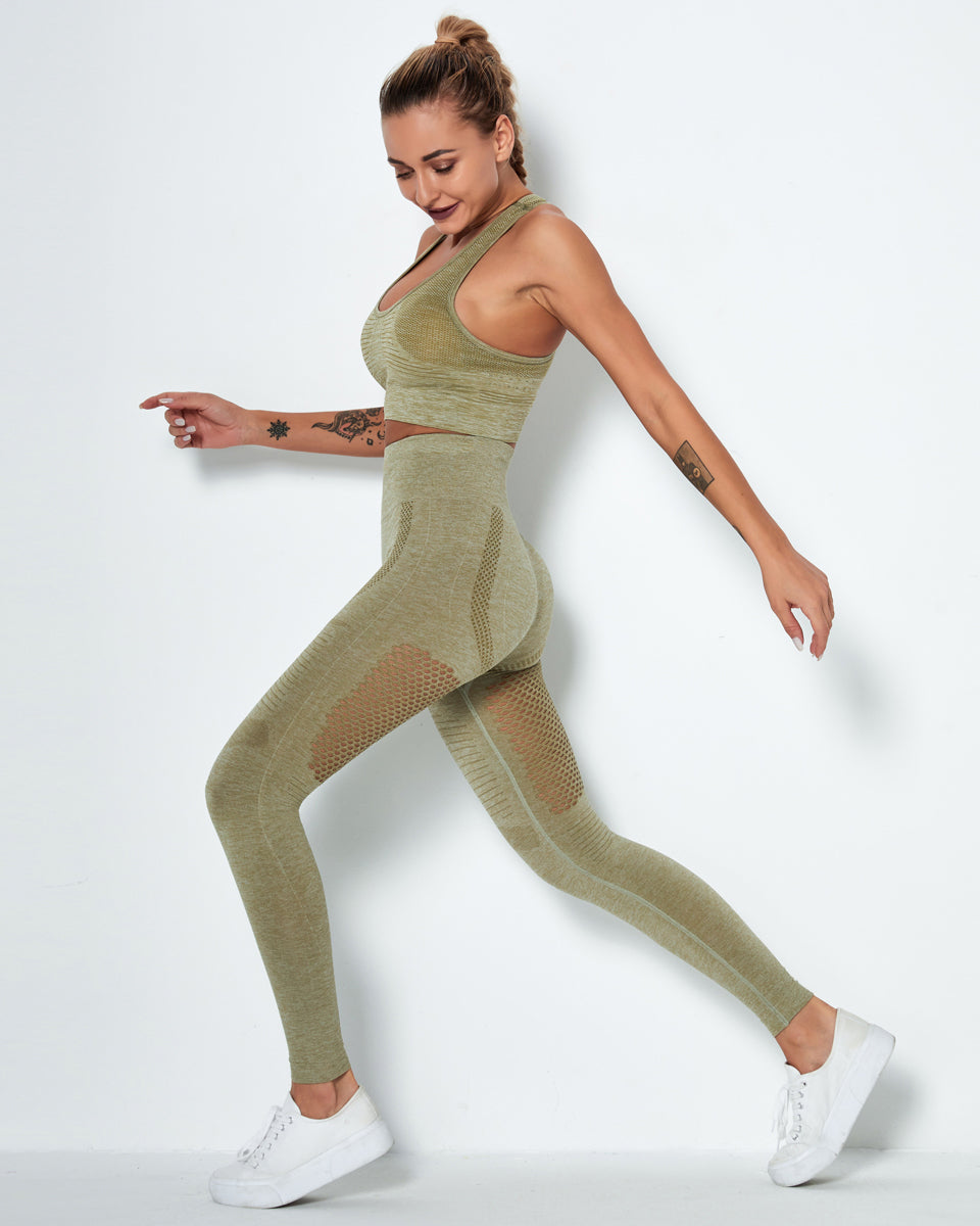 Vitality Seamless Leggings - Grün