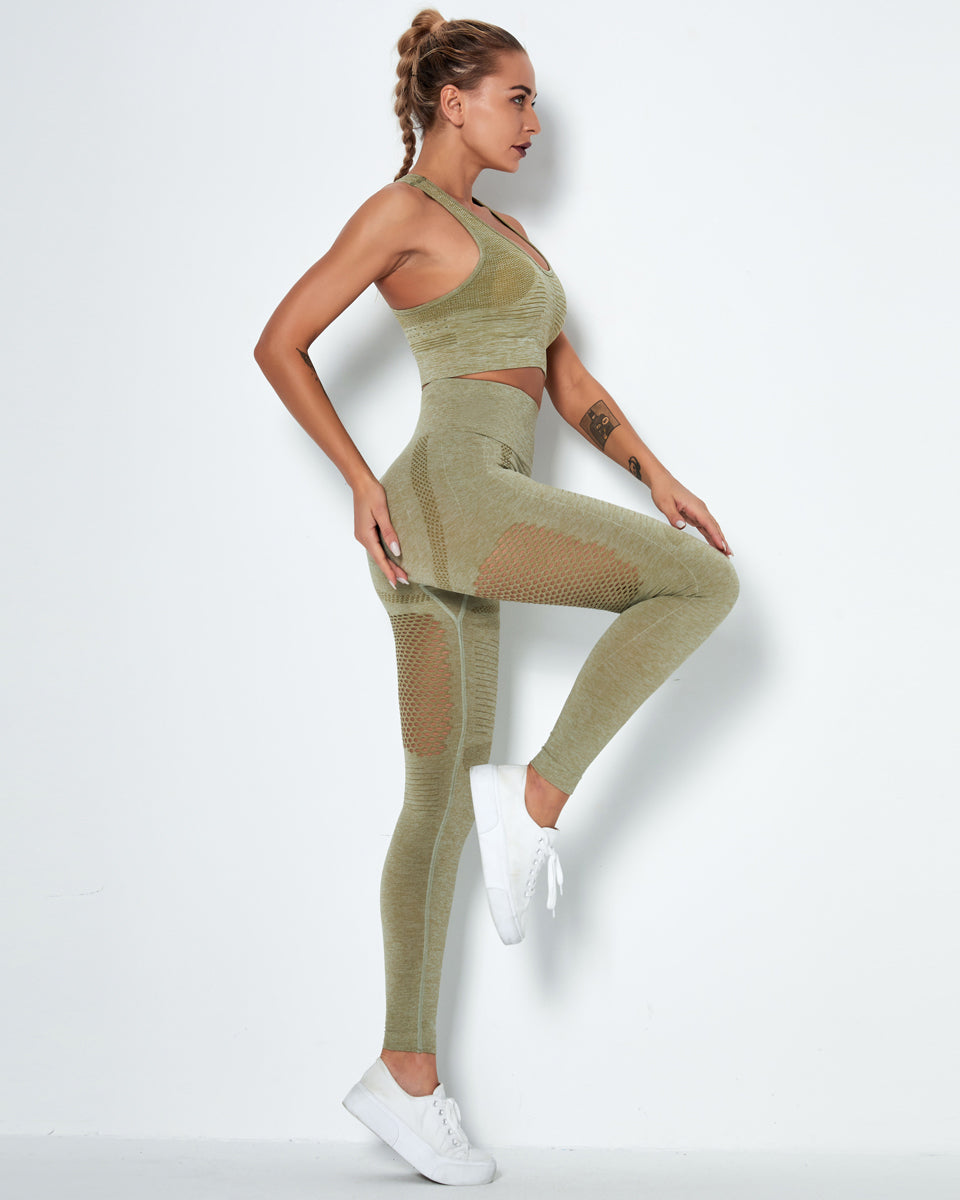 Vitality Seamless Leggings - Grün