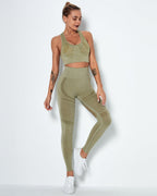 Vitality Seamless Leggings - Grün