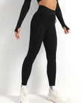 Wella Nahtlose Leggings - Schwarz