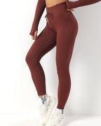 Wella Nahtlose Leggings - Kaffee