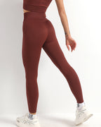 Wella Nahtlose Leggings - Kaffee