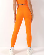 Wella Nahtlose Leggings - Orange