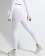 Wella Nahtlose Leggings - Weiß